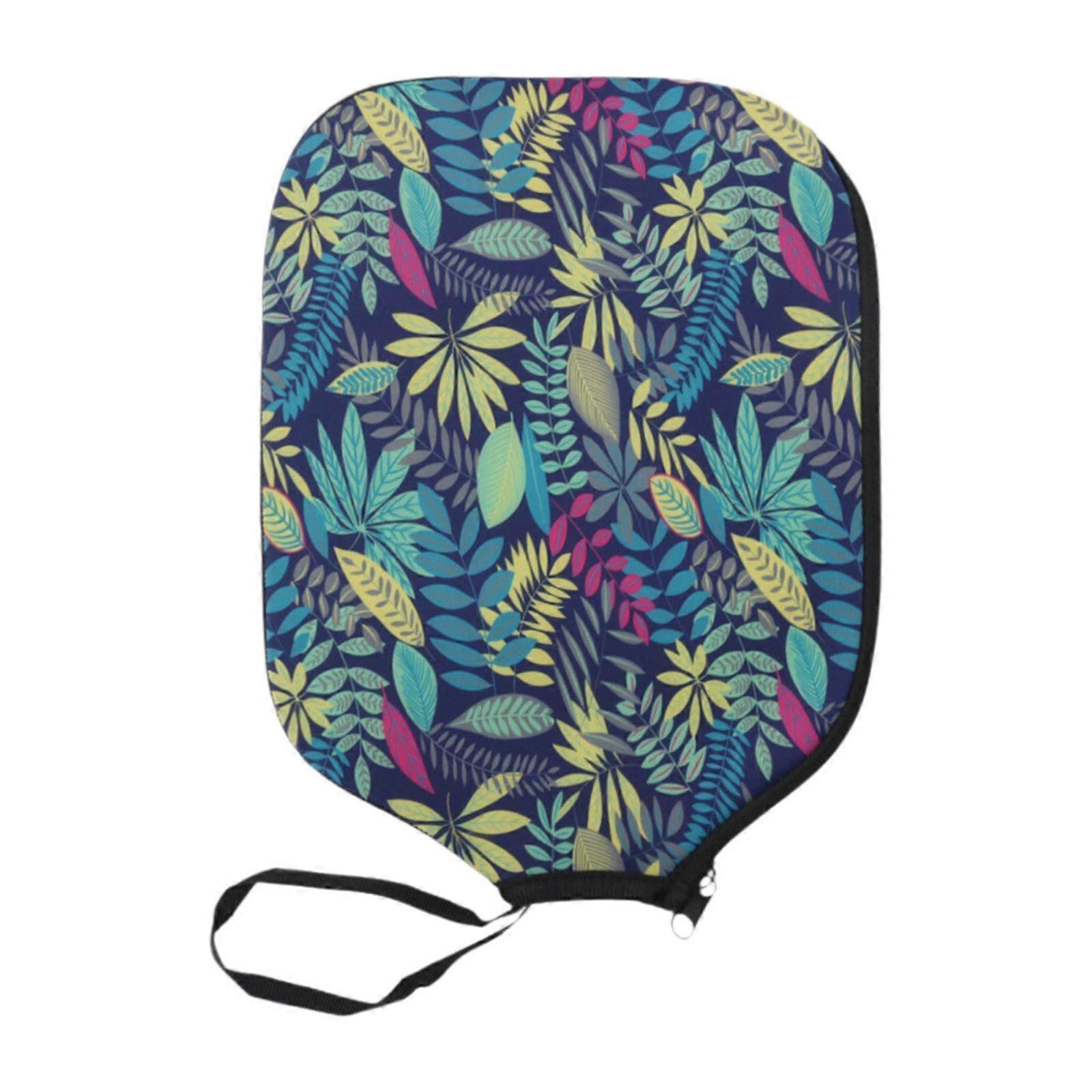 Neoprene Pickleball Paddle Cover with Handle Strap, Waterproof Racket Protector Sleeve Case