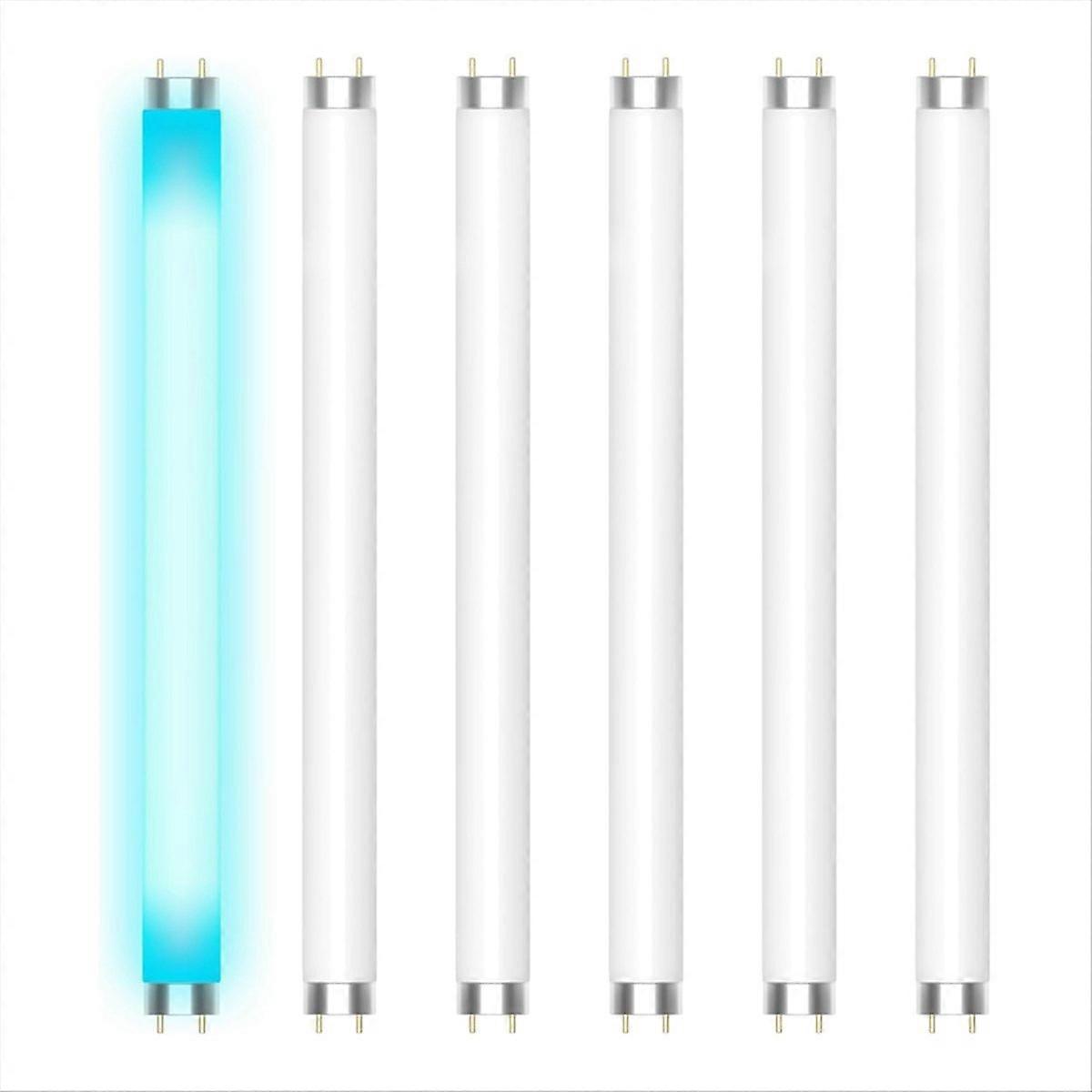 6 Pack BL T8 F10W Bug Zapper Replacement Bulb for 20W Bug Zapper