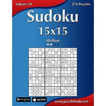 Sudoku 15x15 - Keskikokoinen - Nide 24 - 276 Palapelit (Sudoku)