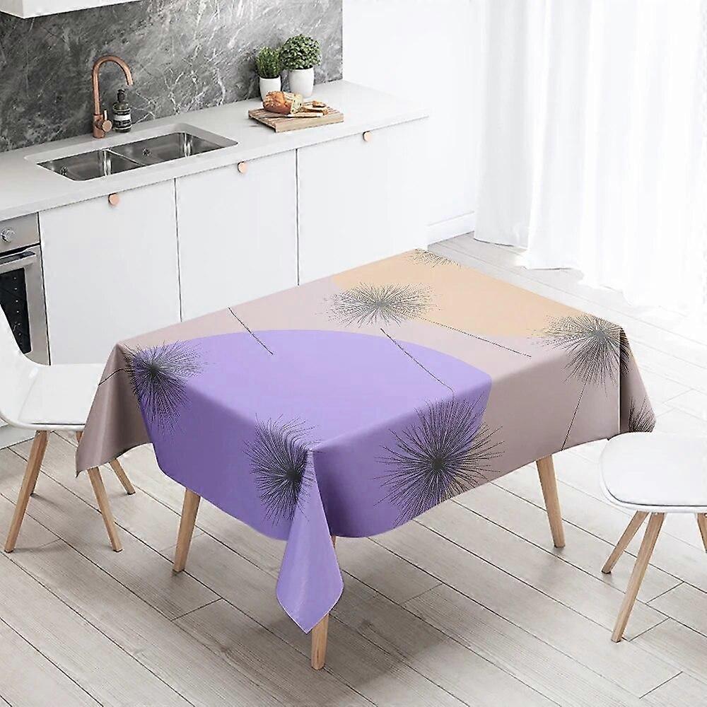 Tablecloth Style 1003 Anti-Stain Waterproof Rectangular Kitchen Dining Table Home Decoration