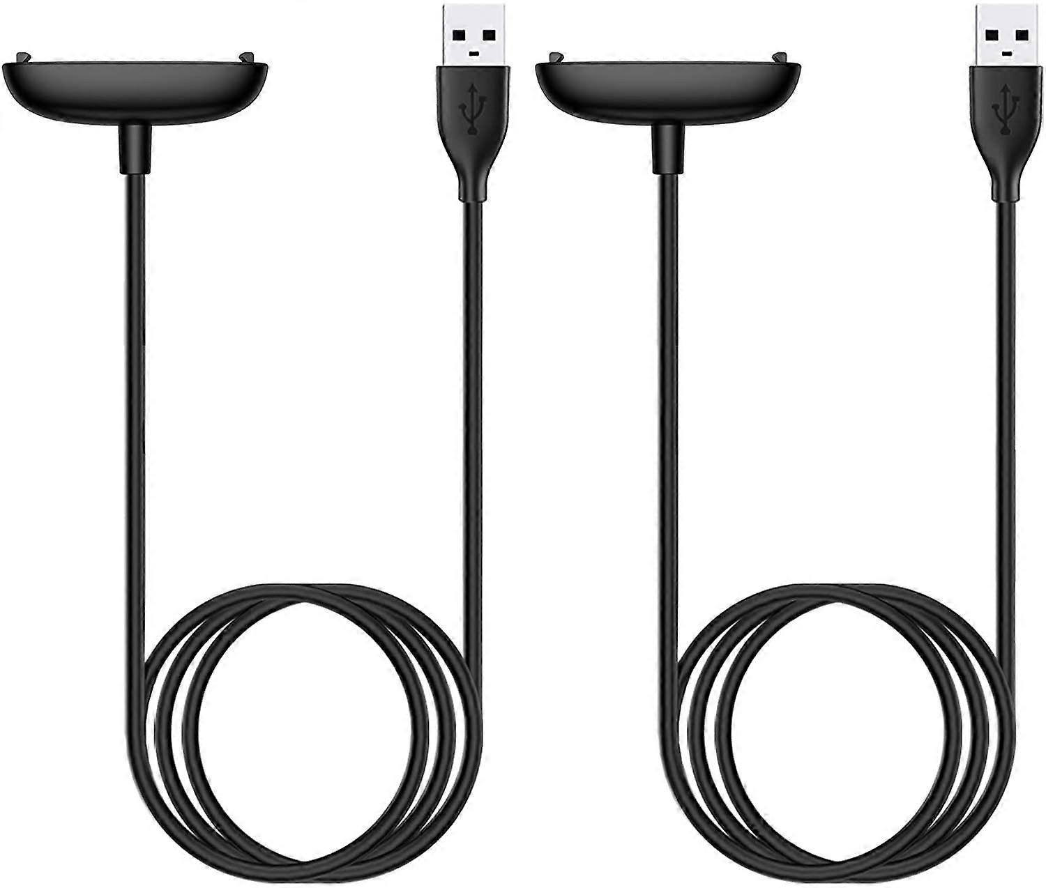 Charger Cable 2Pack Replacement USB Fast Charging 3.3ft and 1ft for Fitbit Inspire 2 Tracker