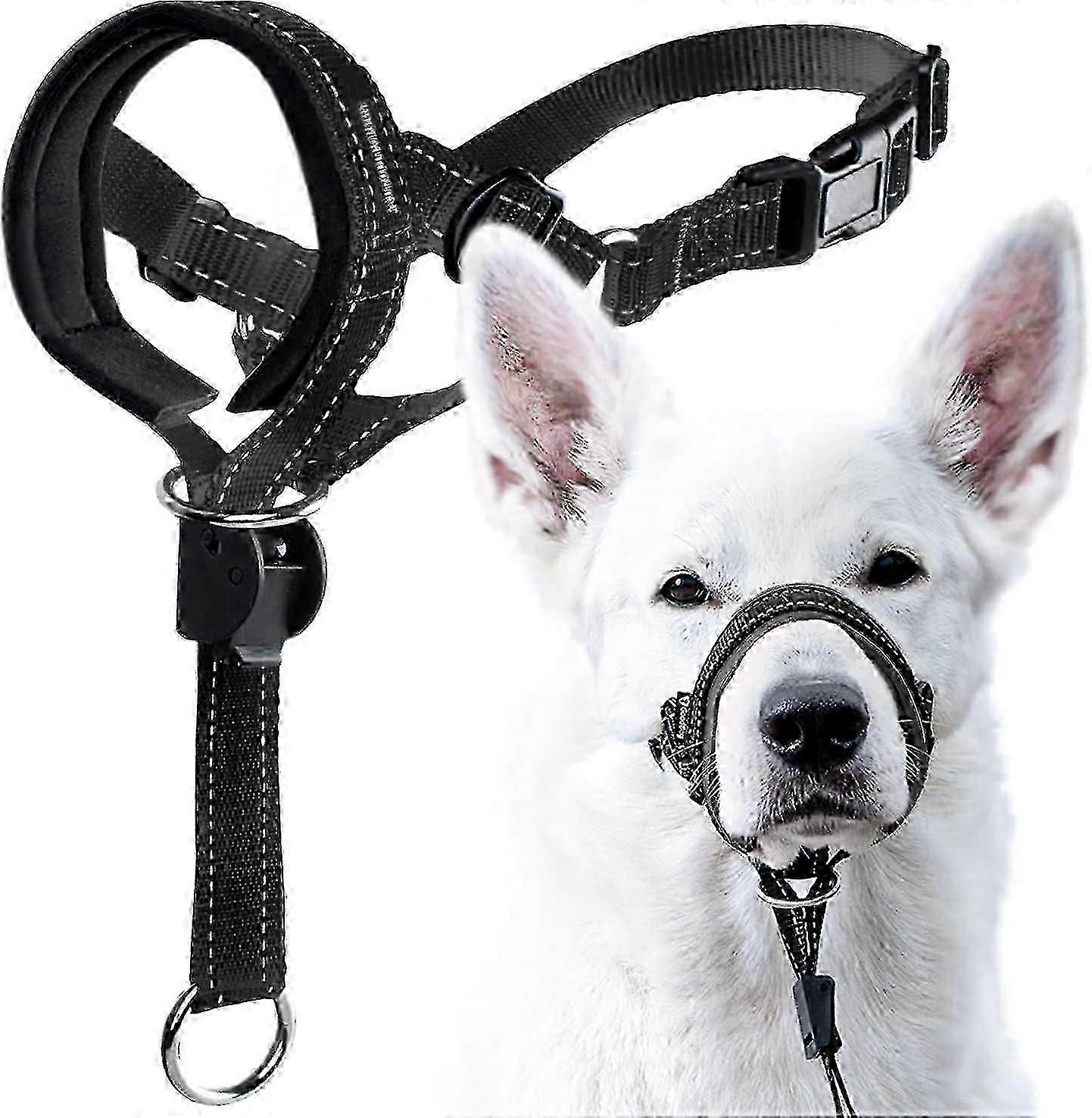 Gentle Training No-Pull Dog Head Halter with Safety Strap