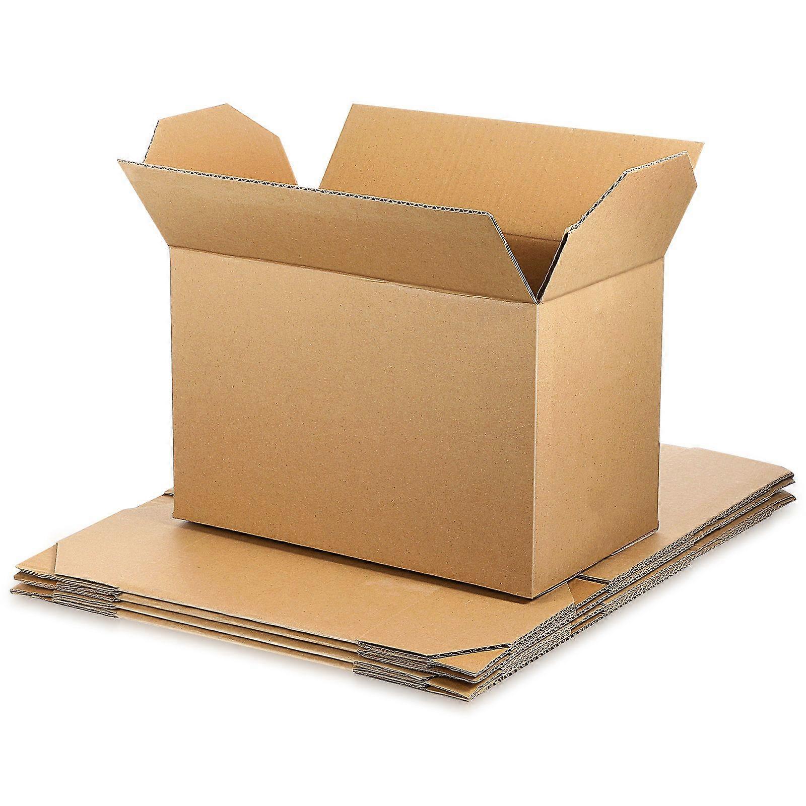 5 Pcs Practical Packaging Boxes Packing Boxes Moving Packing Cartons for Storage