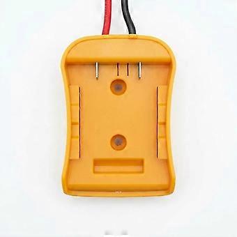 Power Wheels DIY -sovittimen johtosarjan liitin sulakepidikkeellä Dewaltin 18 V:n 20 V:n akulle Peg-Peregon leikkileluille
