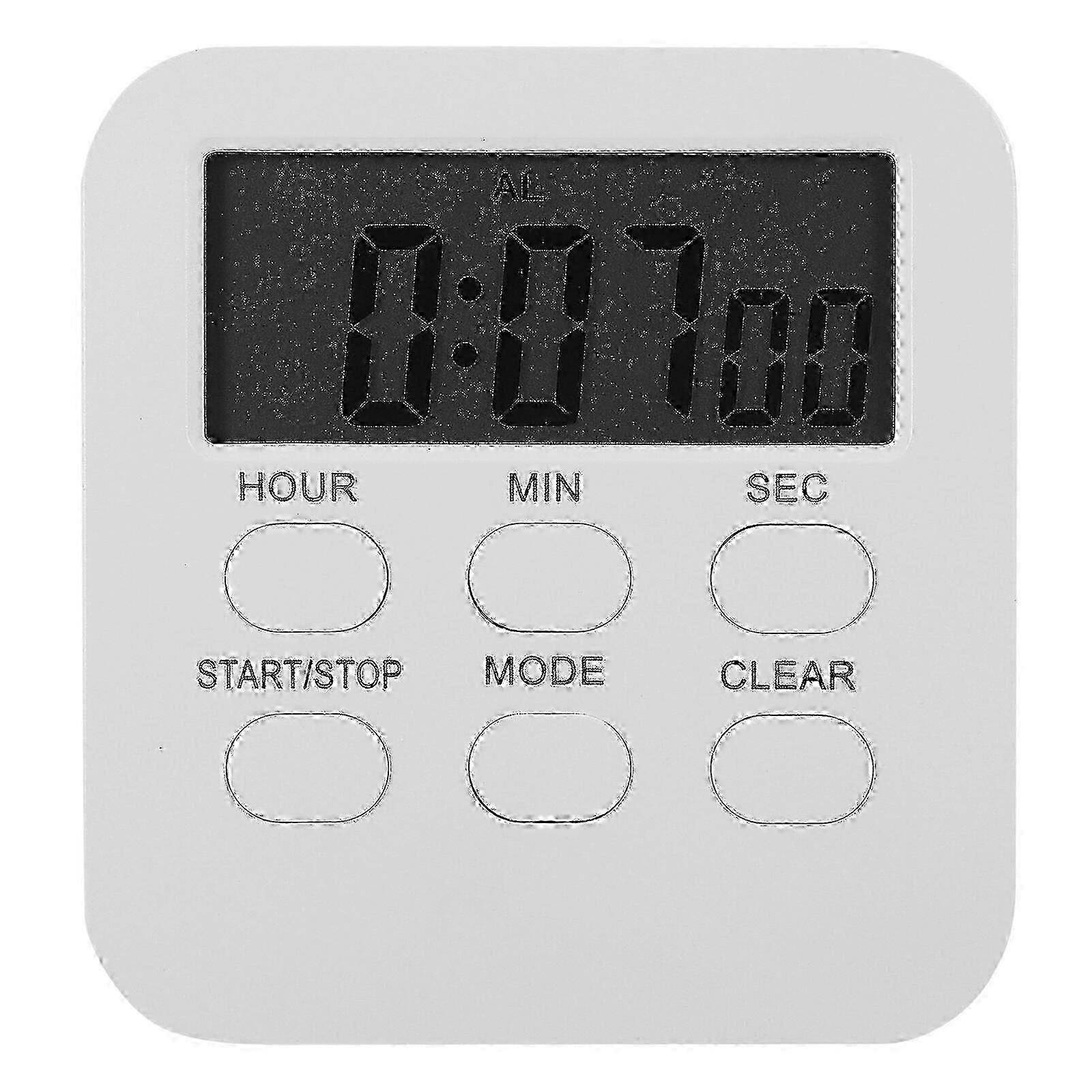 Small Digital Display Timer Silent Timer Kitchen Cooking Desk Timer for Housewives
