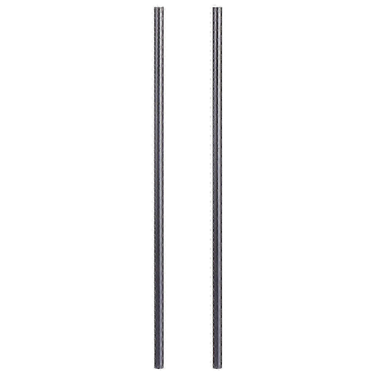 2Pcs Graphite Stirring Rod for Metal Melting Casting Refining Process