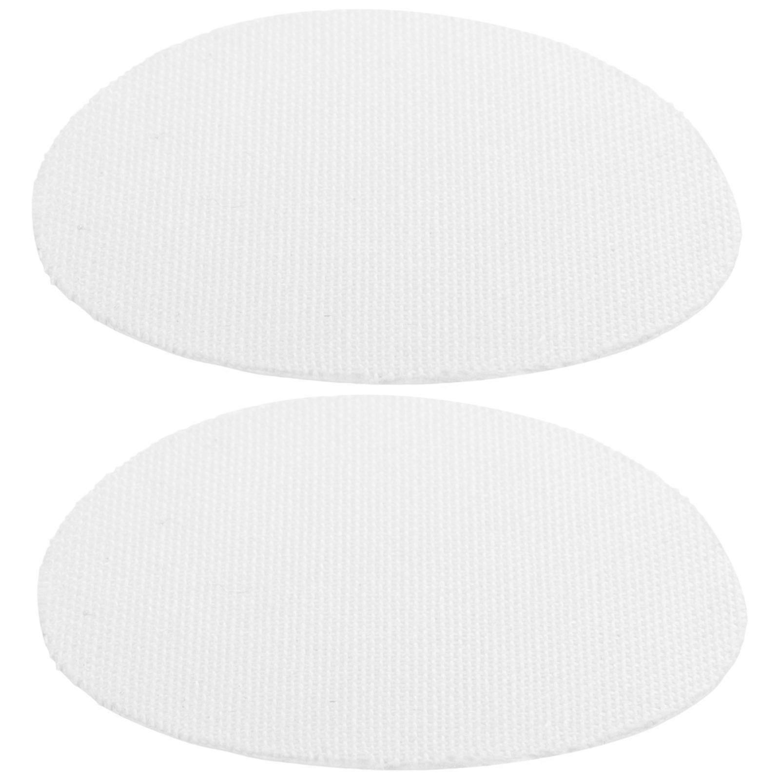 Round Lamp Shade Diffusers 2Pcs Light Diffusion Protector For Home Decoration Simple Structure White Material