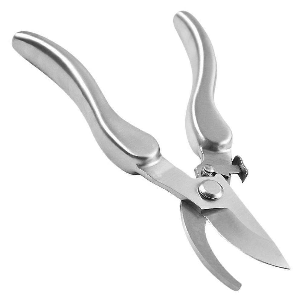 Pruning Shears for Trimming 1Pcs Silver Durable Garden Flowers Scissors