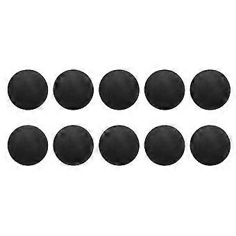 10pcs 65mm EVA Foam Golf Balls Soft Foam Practice Balls for Golf Indoor and Outdoor TrainingBlack