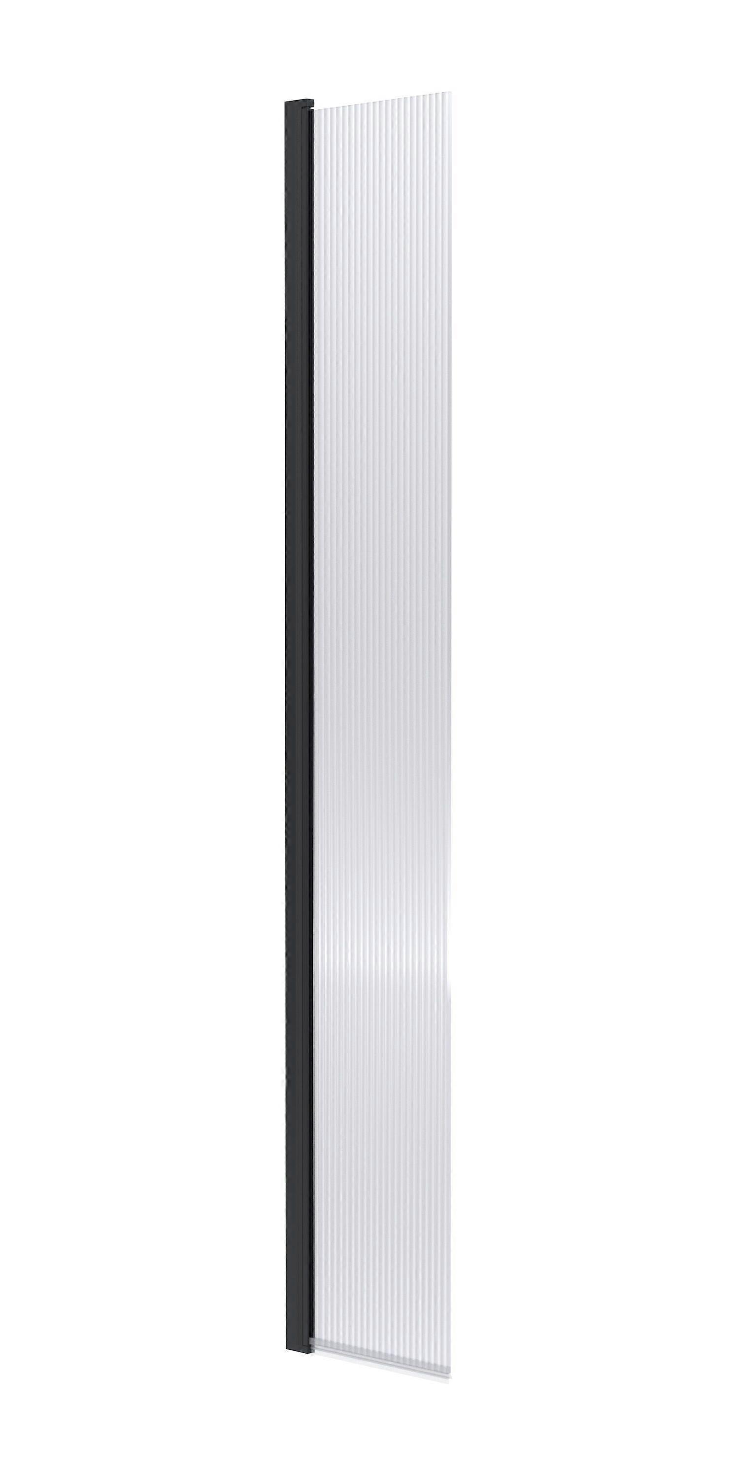 1850 x 300 x 8mm Fluted Hinged Screen