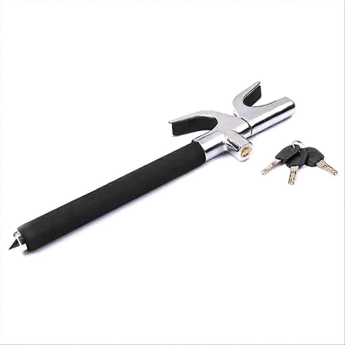 Adjustable Car Security Lock Steering Wheel Lock Anti-Theft Lock Front Handlebar Lock Multi-Function