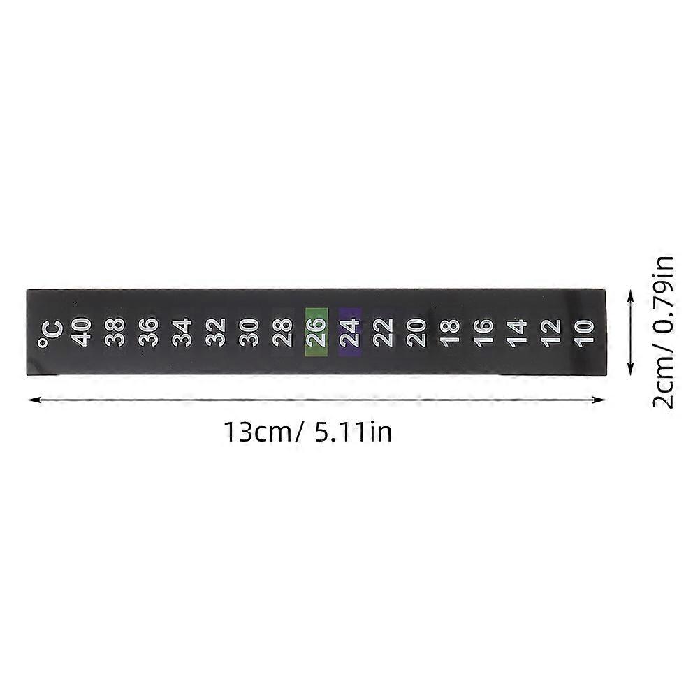 5Pcs Aquarium Thermometer Sticker for Temperature Reading Stick