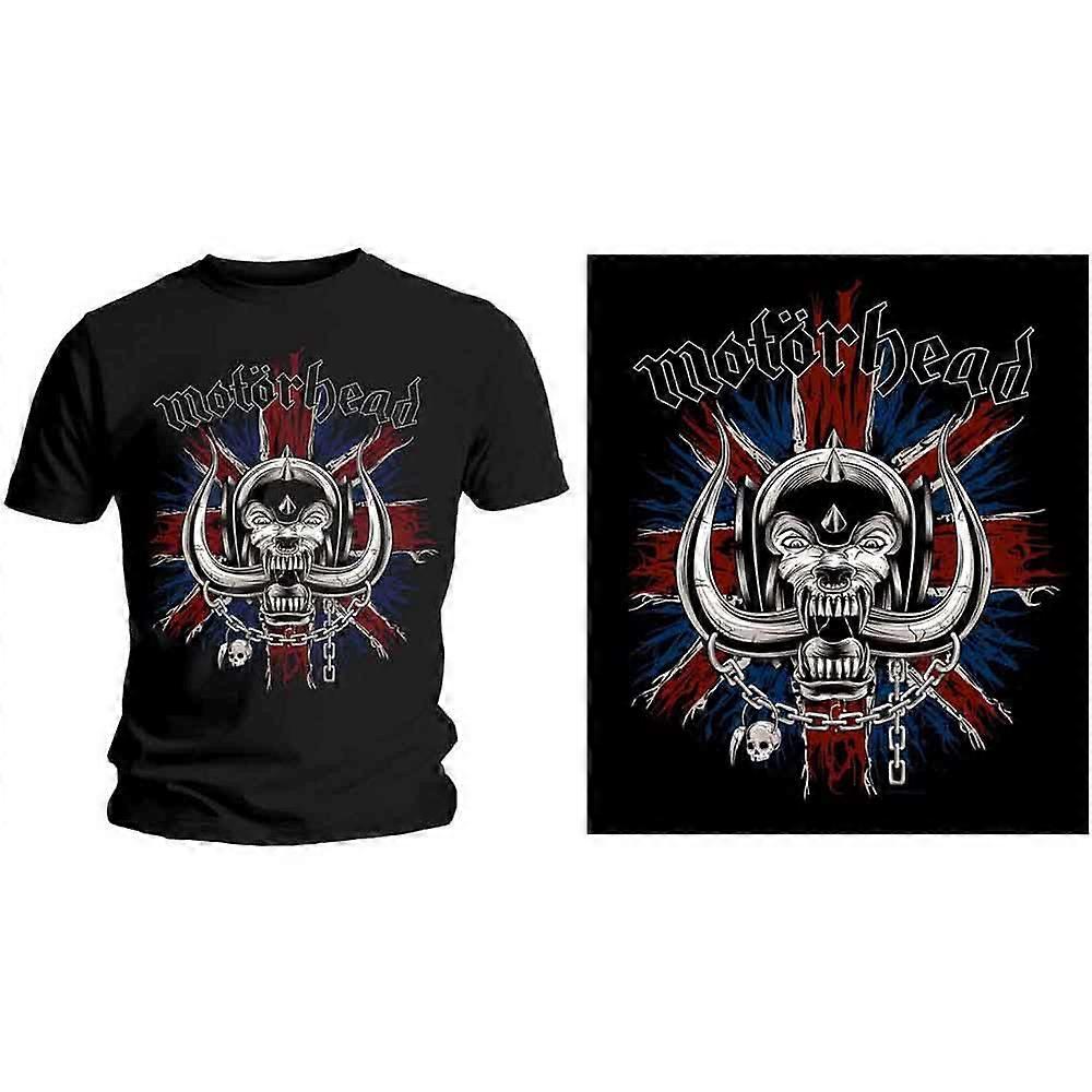 Motorhead British Flag T Shirt