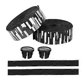 ZTTO EVA/PU Road Bicycle Handlebar Tape Damping Sweat Absorption Breathable Bike Handle Bar Wrap Cycling AccessoryBlack White