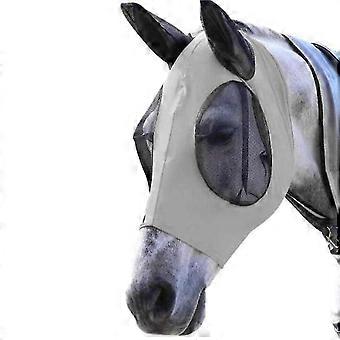 Paard Vliegenmaskers Ademend Anti Mosquito Elastisch Paard Gezichtsbedekking Decor Gezichtsschermen Met Oren Zorg Paard Gezichten Fijn Mesh