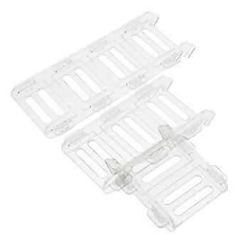 3 stks Vervangbare Clear Hamster Ladder Fun Small Pet Ladder Part Interactieve Acryl Klimladder Clear Small Animal Ladder Toy