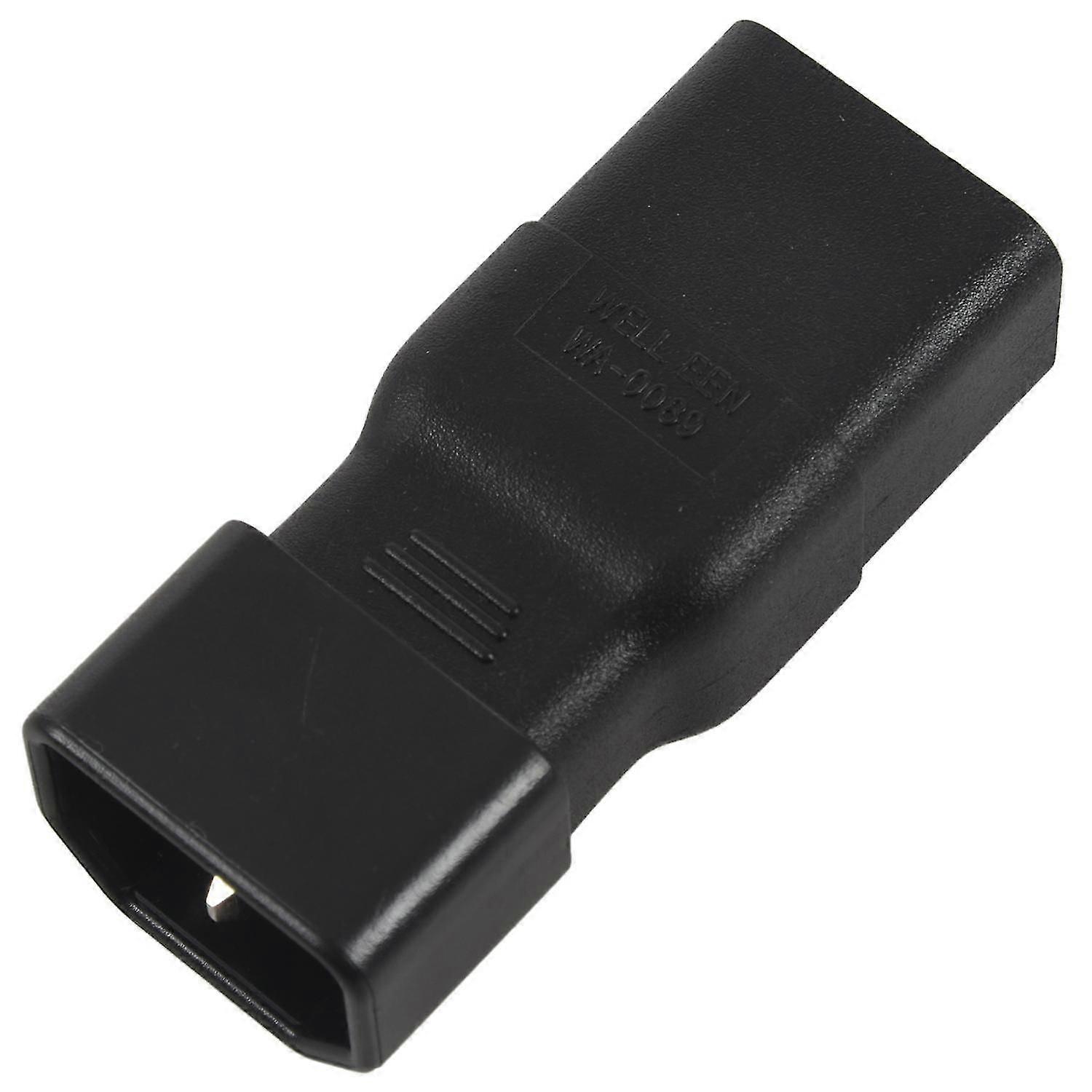 Adaptér PDU/UPS IEC (samec) C14 na samice C19, konektor IEC C19 na C14