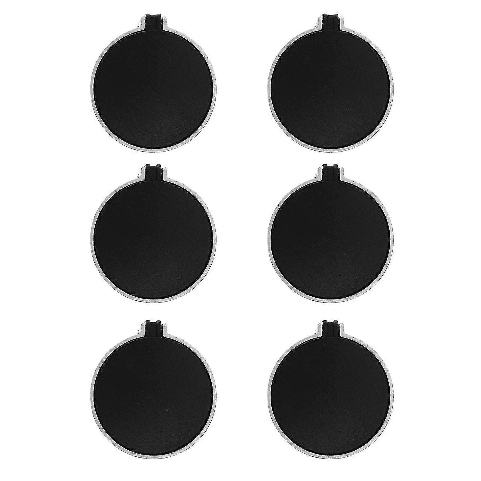 6 Pcs Stainless Steel Gas Stove Control Knobs for Kitchen Cooker