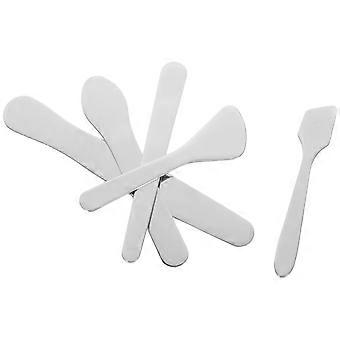 Cosmetic Spoon Stainless Steel Makeup Spatula for Face Mask Cream 5Pcs Set