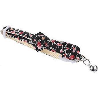 Bow Tie Cat Collar with Bell for 3Pcs Adjustable Cute Pet Collar