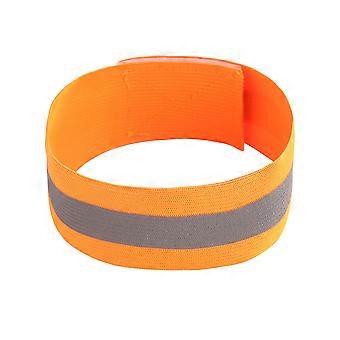 10 stuks Outdoor Reflecterende Armband Veiligheid Fluorescerende Bangle Beveiliging Hoge Zichtbaarheid Polsband voor Nachtactiviteiten Hardlopen Wandelen Feest Gunsten (Fluo