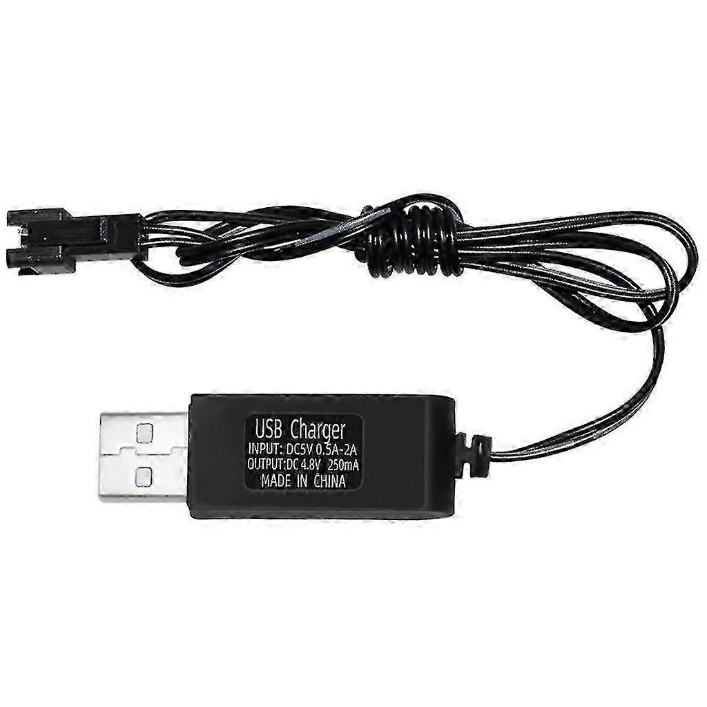 4.8V SM 2P Plug USB Charging Cable