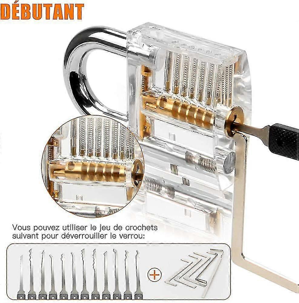 Lock Picking Kit, 24-teiliges Lock Picking Kit