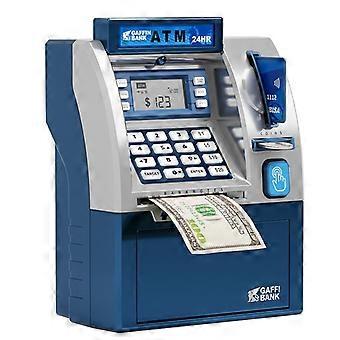 Kids' piggy bank, ATM-style real money piggy bank, supports debit card and coin