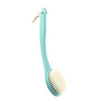 Back Scrubber with Long Handle for Shower, Gentle Exfoliating Bath Brush for Back and Body, Fast Dry Hanging