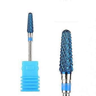 Size 5 Tungsten Carbide Nail Drill Bit for Acrylic and Natural Nails, Easy Nail Shaping