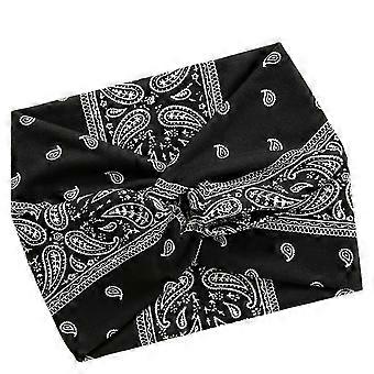 Leopard Print Sports Headband for Women, Breathable Quick Dry Fabric, Elastic Comfortable Fit