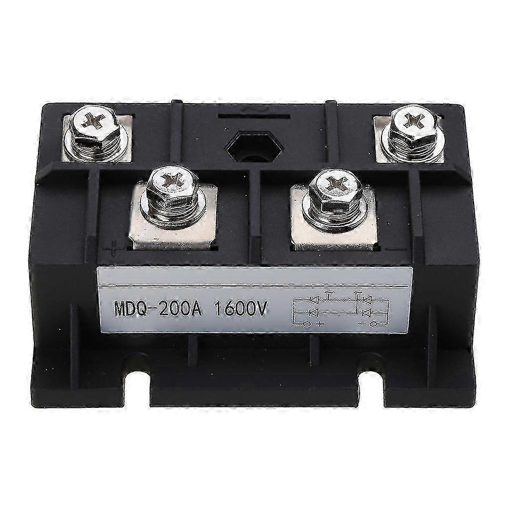 MDQ-200A Bridge Rectifier 200A 1600V Single Phase Full Wave Diode Module-Good