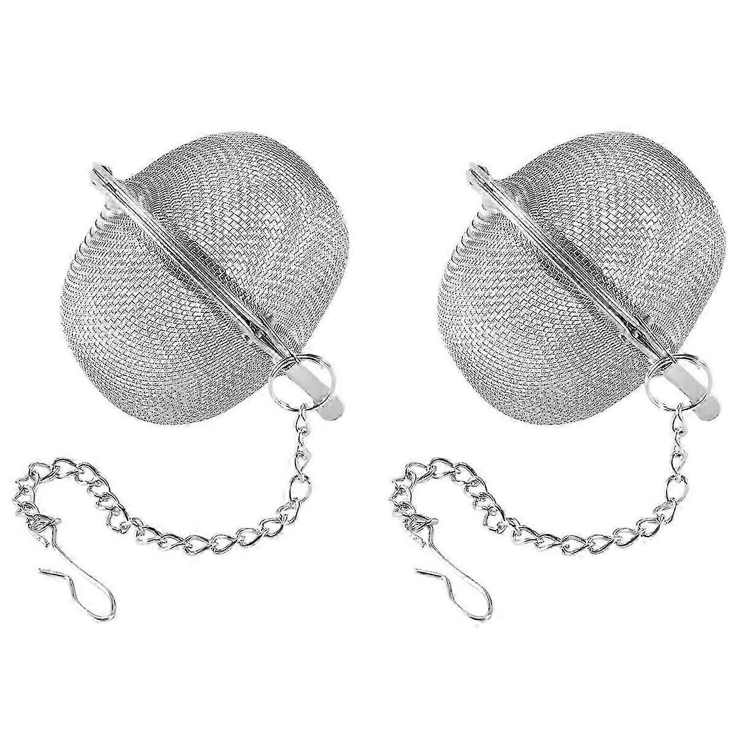 2PCS Practical tea ball, Tea Spices Infuser Filter