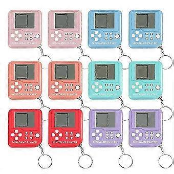12Pcs Keychains compatible with Kids Video Game Keychains compatible with Backpack Birthday School Favor Supplies