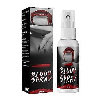Fake Blood Spray Roleplay Fantasia Halloween Props, Halloween Fake Blood Spray Maquiagem Zombie Vampiro Cosplay Props