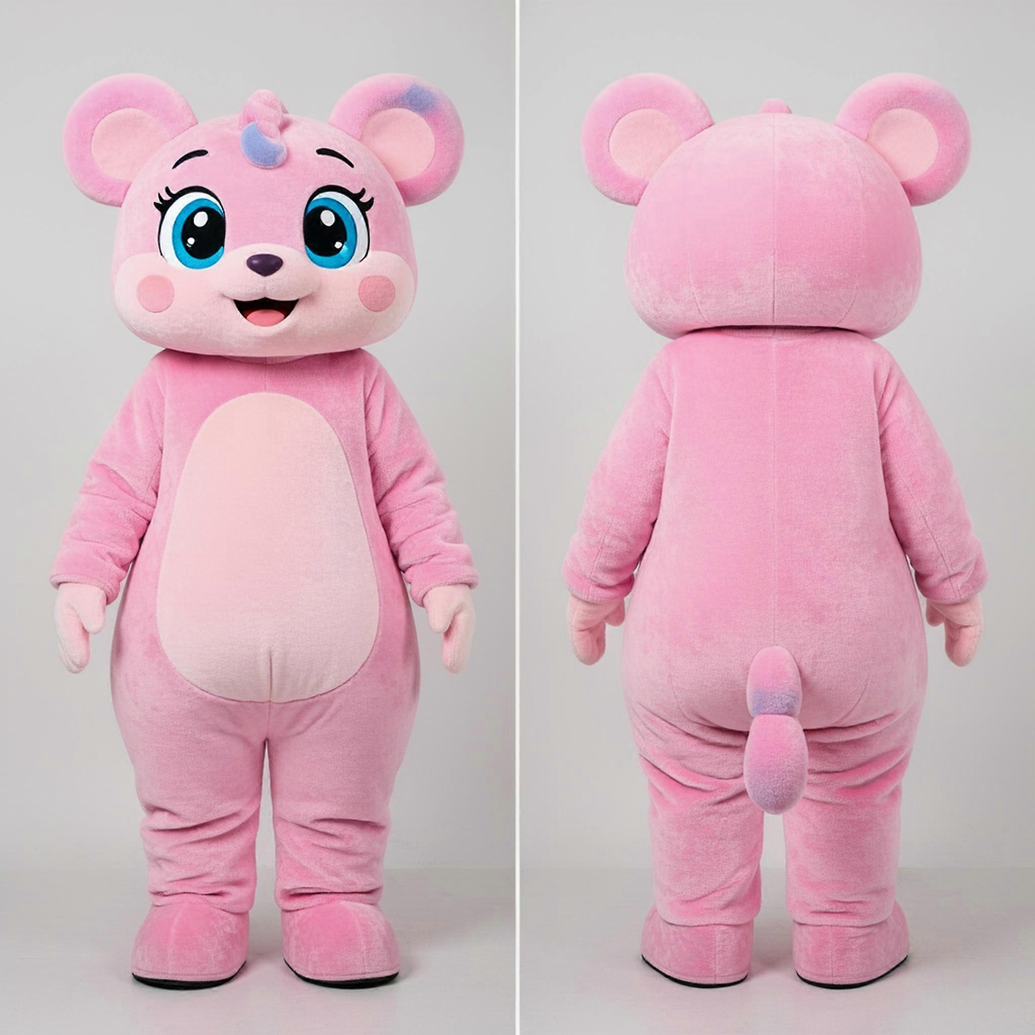 MASTICOT Navy Pink Charming Creature Mascot