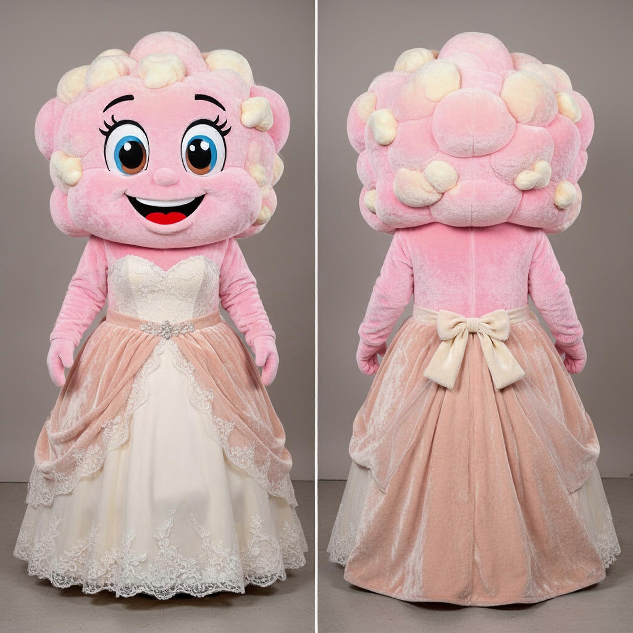 MASTICOT Blush Pink Wedding Pop Corn Mascot
