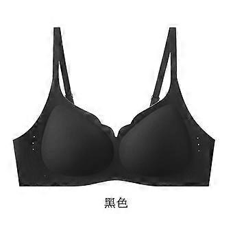 Women Seamless Invisible Wireless Thin Gathering Bra For Small And Large Chest