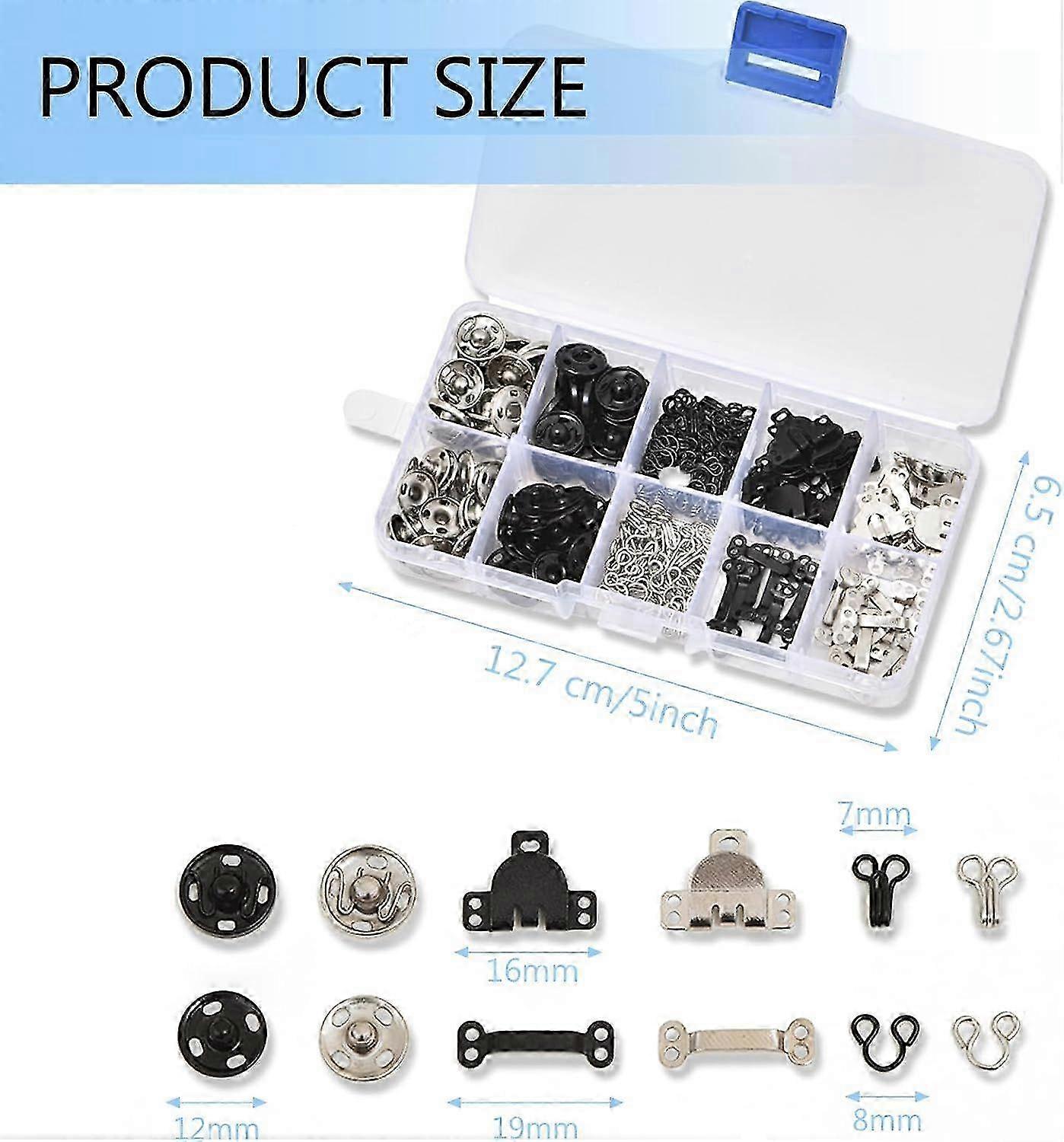 Bra & Skirt Hook Eye Closure Kit