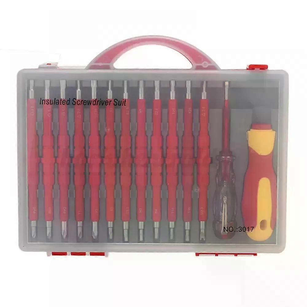 Insulated Magnetic Ergonomic Screwdriver Set