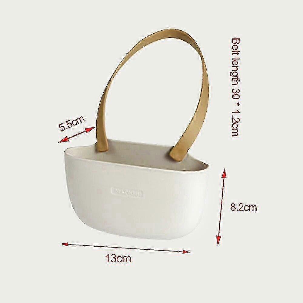 Adjustable Kitchen Sink Drain Rack Hanging Silicone Basket compatible with Sponge