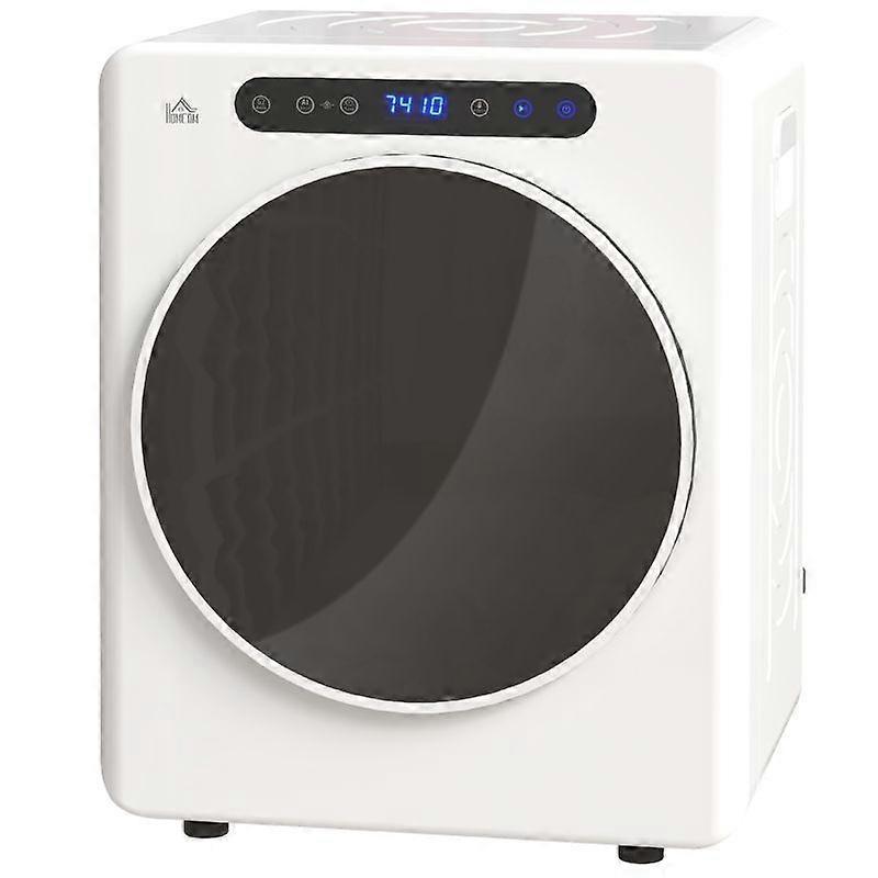 Clothes dryer, 6 programs, 40-60, 3 kg capacity, compact, touch control, white