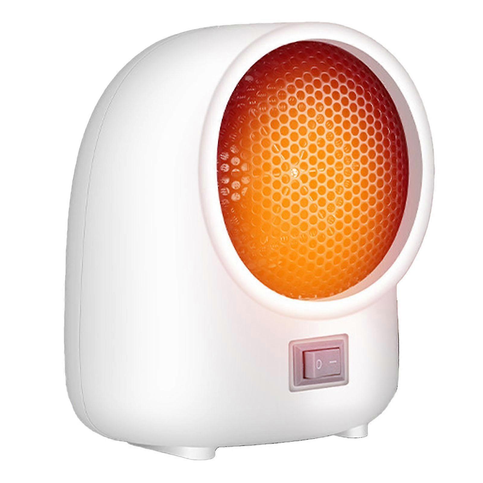 White Mini Heater Quick Heat Compact Safe