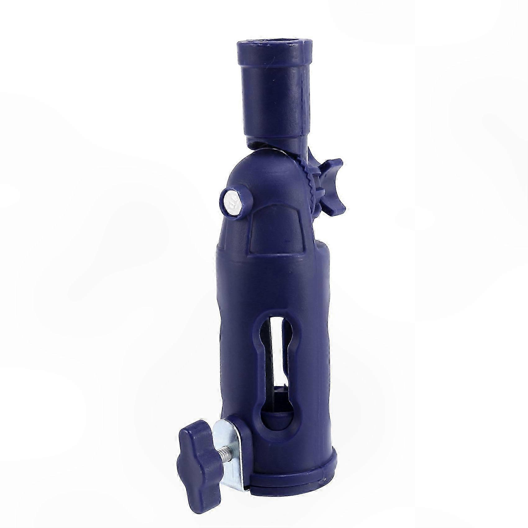 Adjustable Angle Adapter for Threaded Extension Poles Compatible with Paint Rollers and Tools