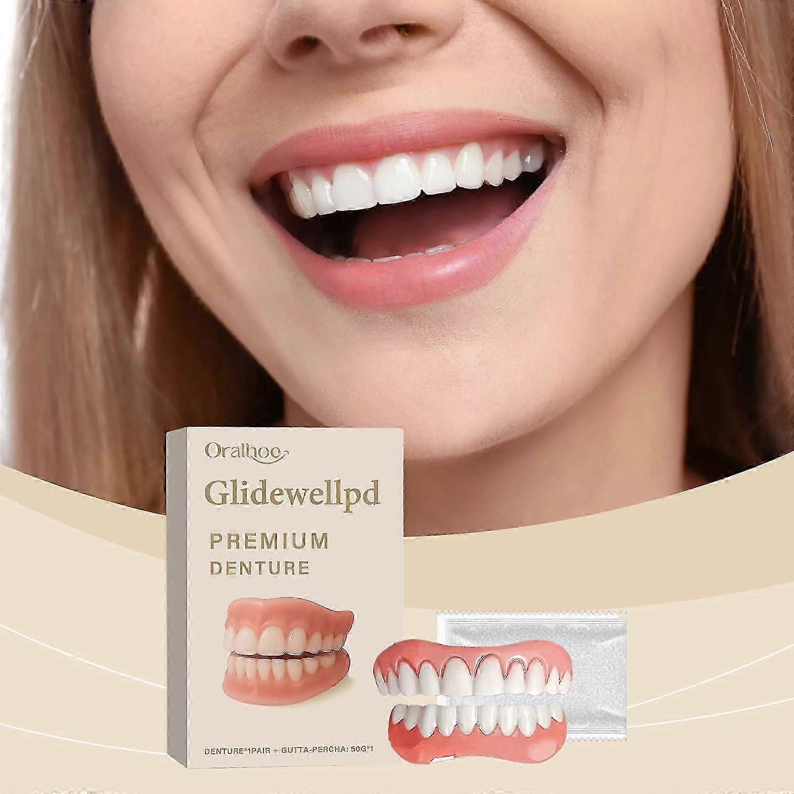 Soft Silicone Full Mouth Denture Set