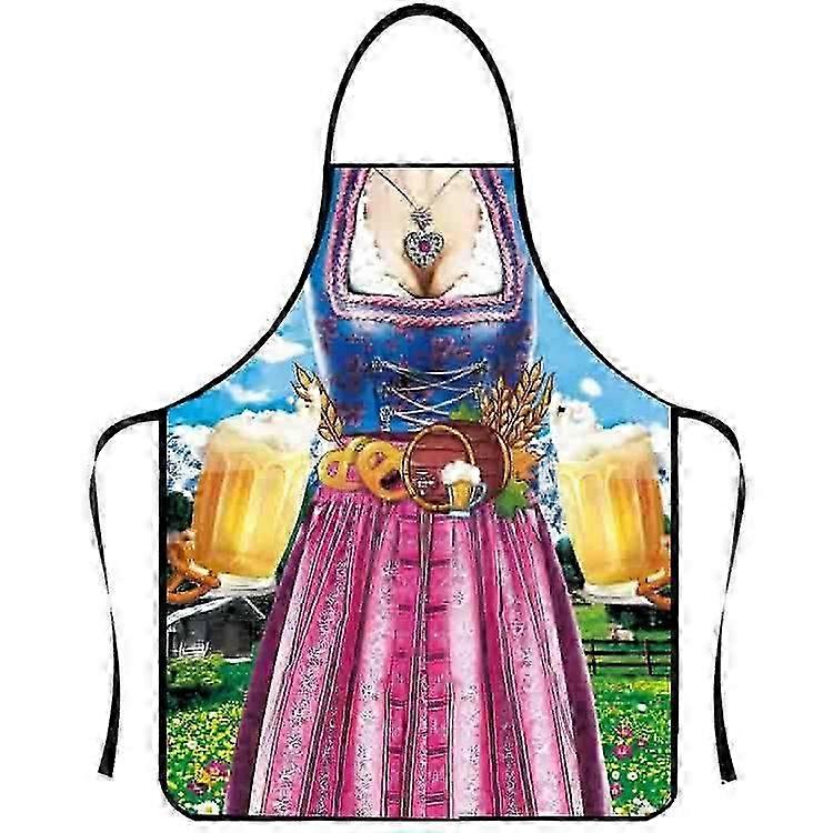 Adjustable Oktoberfest Apron Cotton Blend