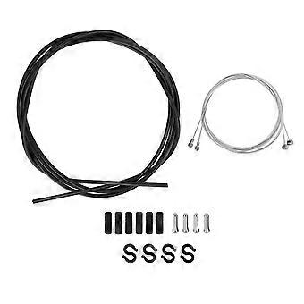 MEROCA Bicycle Shifter Cable Housing Kit Bike Brake Cable Housing Sets Bicycle Brake Line TubeBlack YMQX)