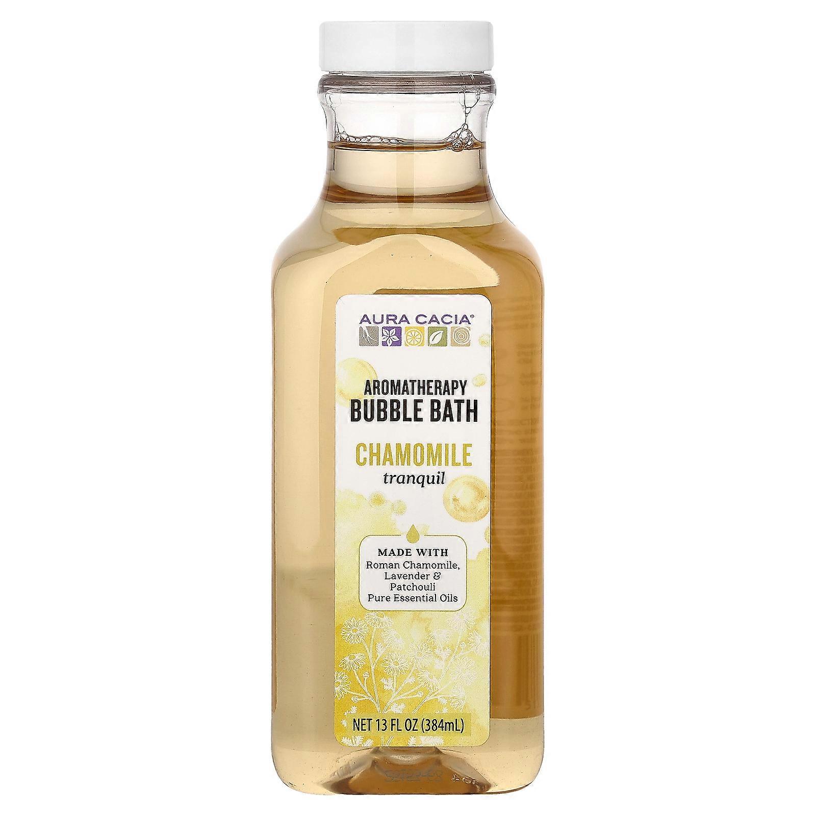 2 x Aura Cacia, Aromatherapy Bubble Bath, Tranquil  Chamomile, 13 fl oz (384 ml)