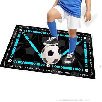 Voetbaltrainingsmat 60 x 90 cm Antislip - Schokabsorberend en Lichtgewicht