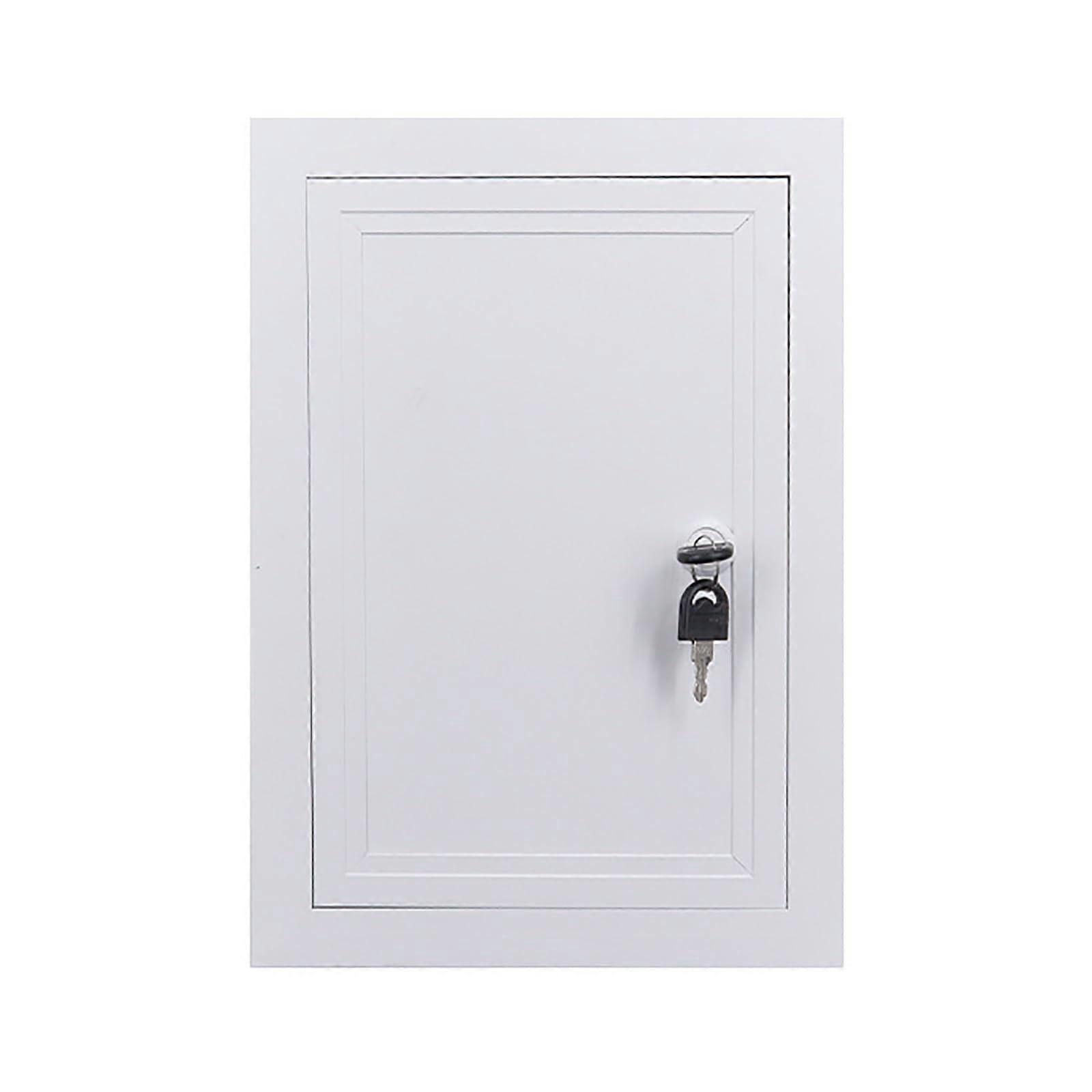Access Panel Lockable with Keys Customizable Size for Wall and Ceiling Access, Size 40cm (15.7in)